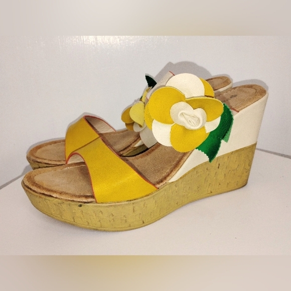 PATRIZIA WEDGE SANDALS - Picture 1 of 12